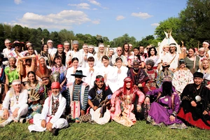 Danse rituelle en plein air